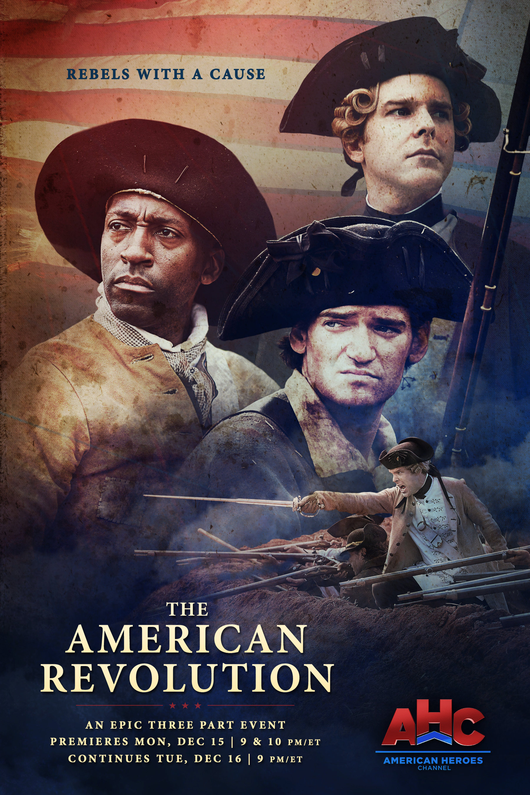 Mega Sized TV Poster Image for The American Revolution 