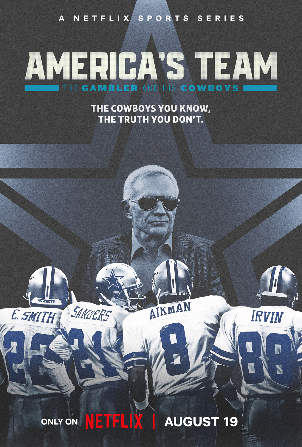Extra Large TV Poster Image for America's Team: The Gambler and His Cowboys (#1 of 7)