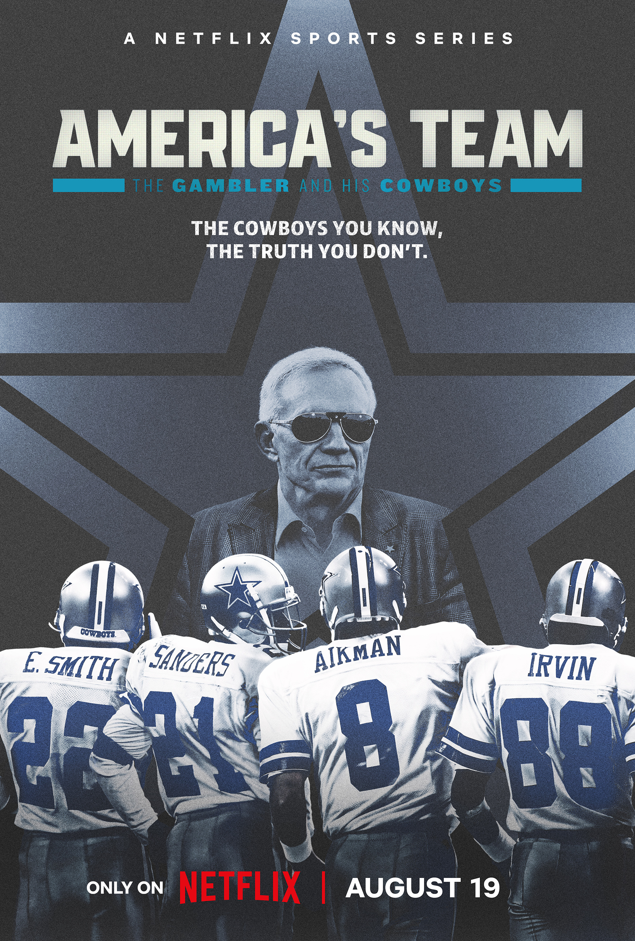 Mega Sized TV Poster Image for America's Team: The Gambler and His Cowboys (#1 of 7)