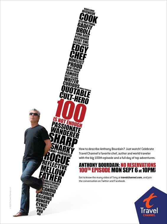 Anthony Bourdain: No Reservations Movie Poster