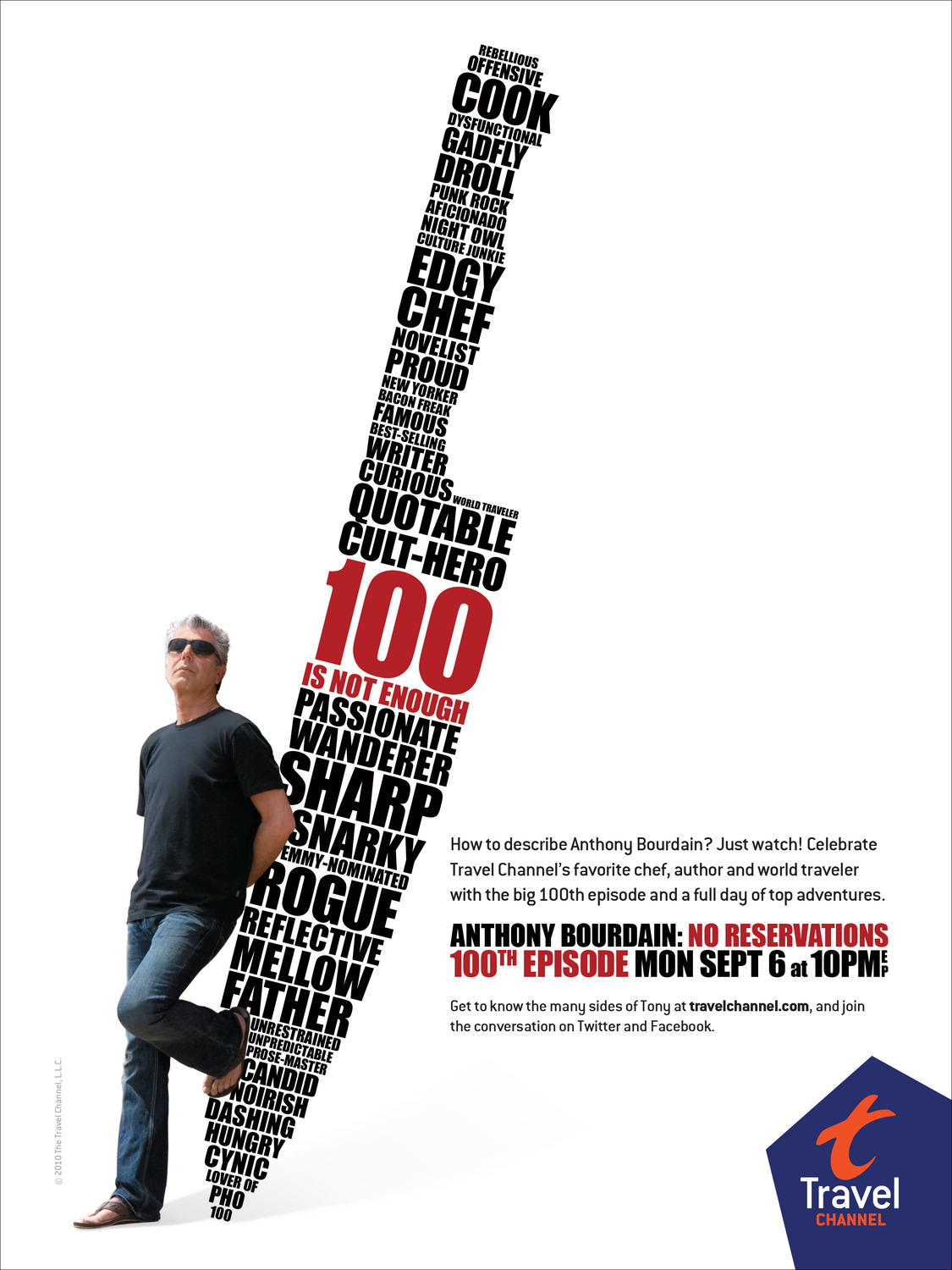 Extra Large TV Poster Image for Anthony Bourdain: No Reservations (#3 of 3)