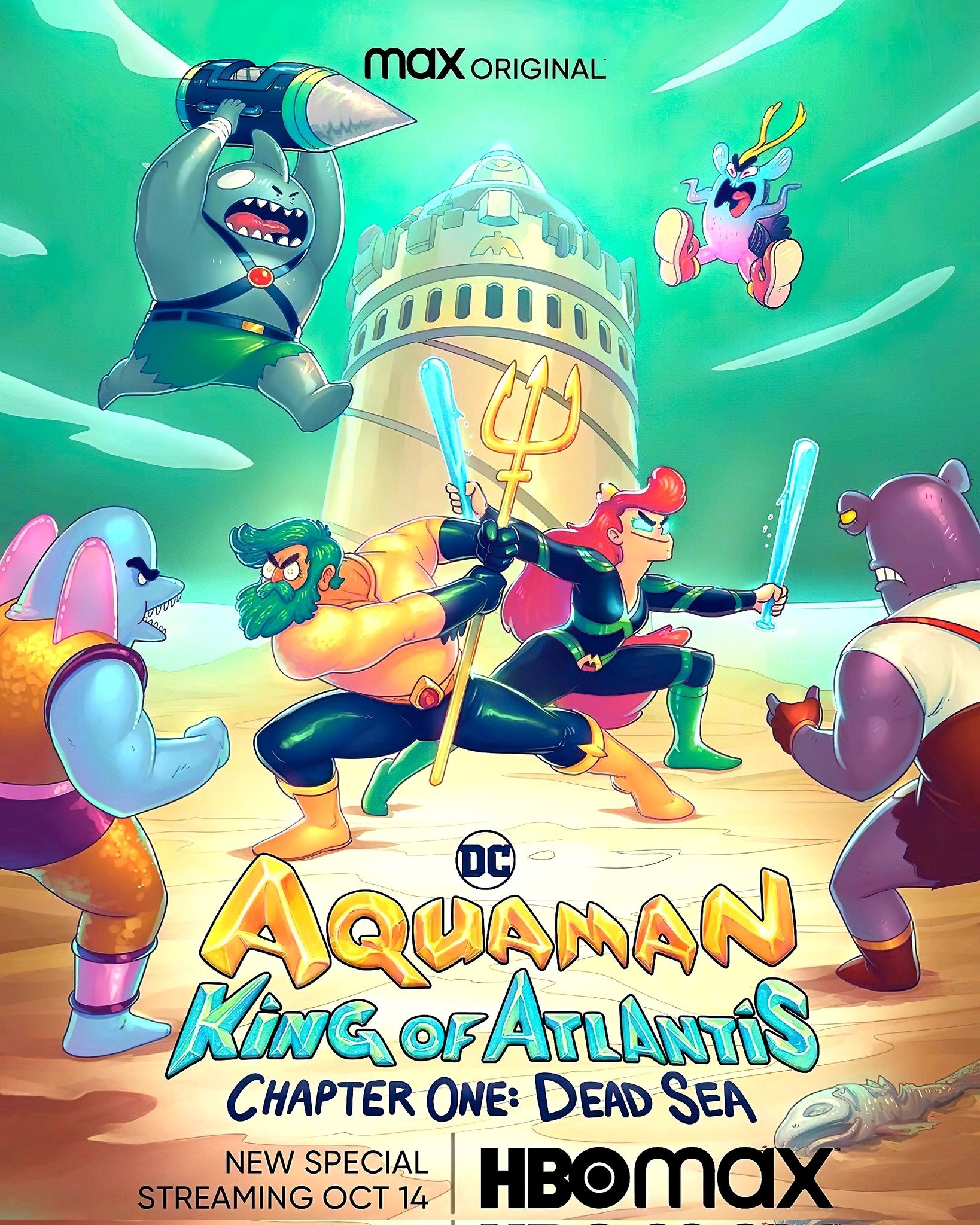Mega Sized TV Poster Image for Aquaman: King of Atlantis (#2 of 4)