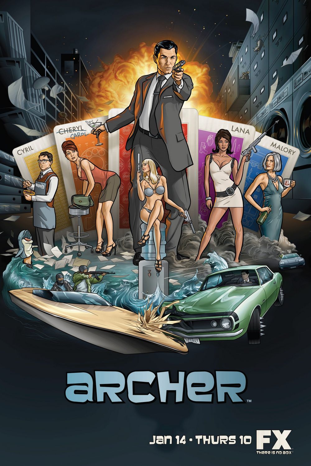 Extra Large TV Poster Image for Archer (#1 of 12)