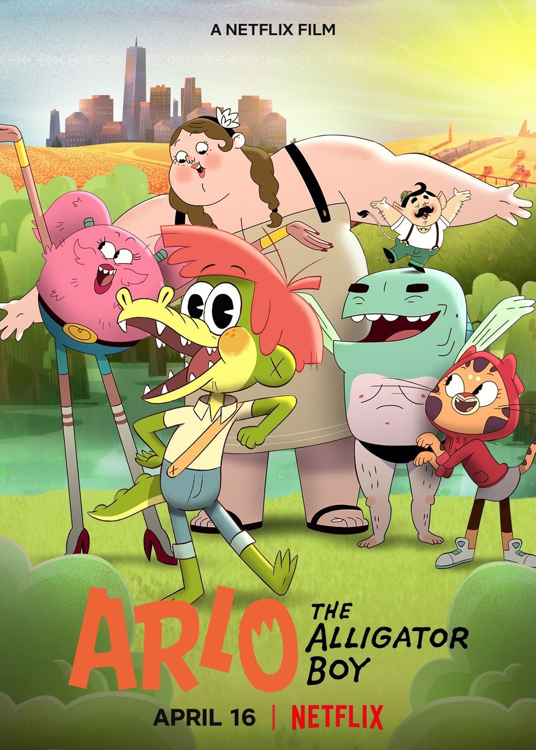 Extra Large TV Poster Image for Arlo the Alligator Boy 