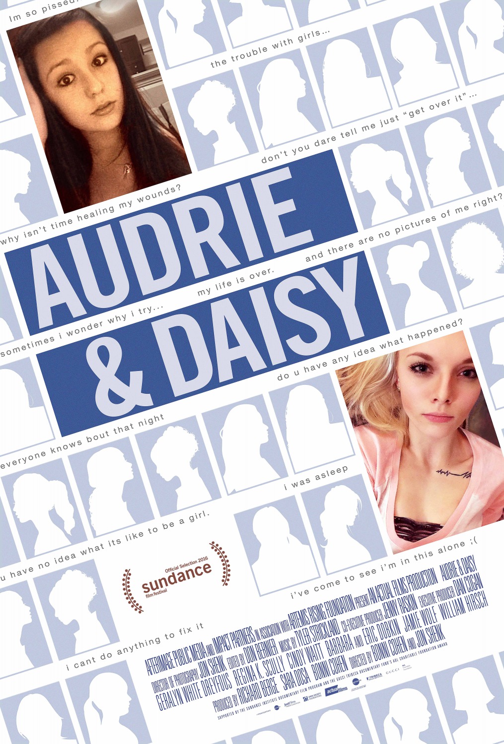 Extra Large TV Poster Image for Audrie & Daisy (#1 of 2)