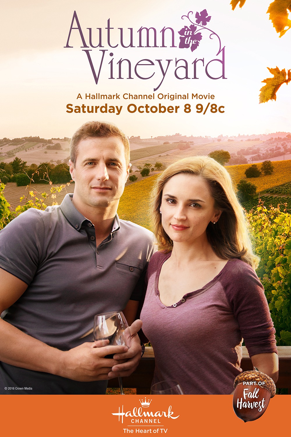 Extra Large TV Poster Image for Autumn in the Vineyard 