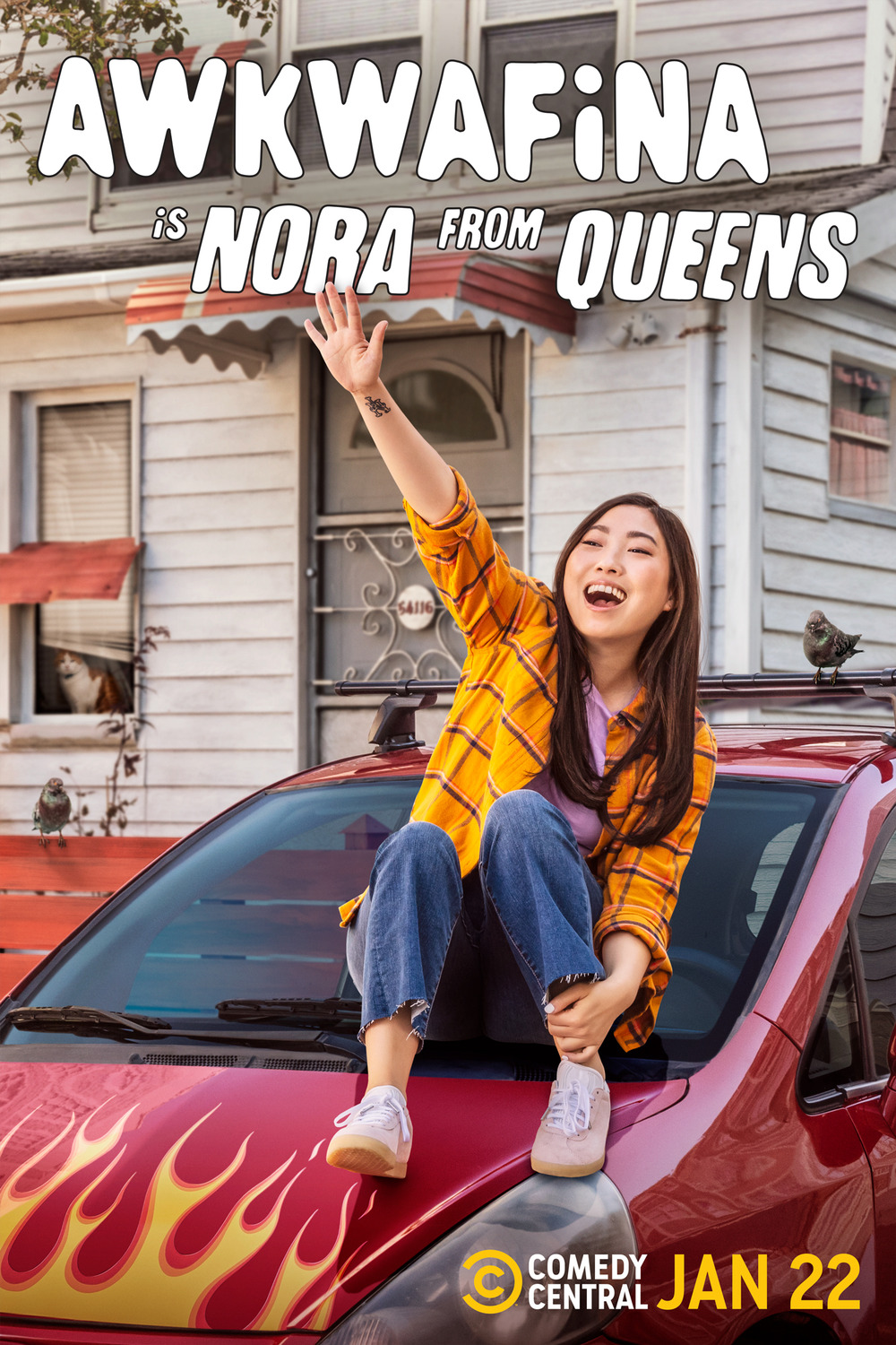 Extra Large TV Poster Image for Awkwafina Is Nora from Queens (#1 of 4)