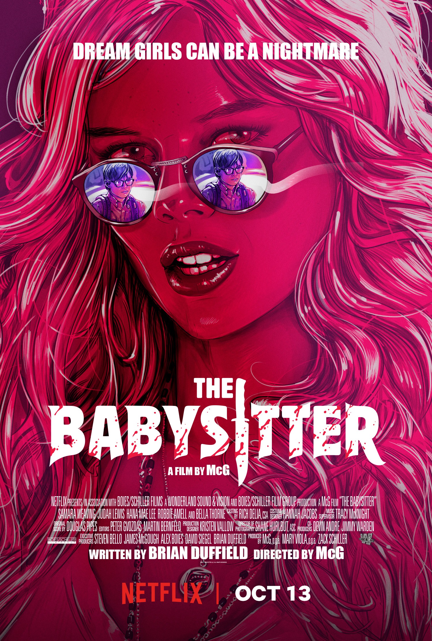 Mega Sized TV Poster Image for The Babysitter 