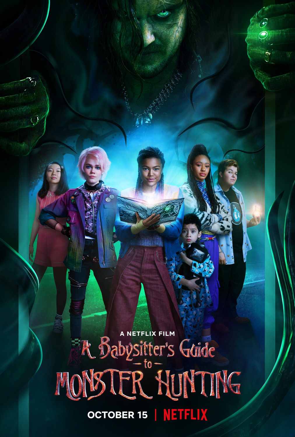 Extra Large TV Poster Image for A Babysitter's Guide to Monster Hunting 