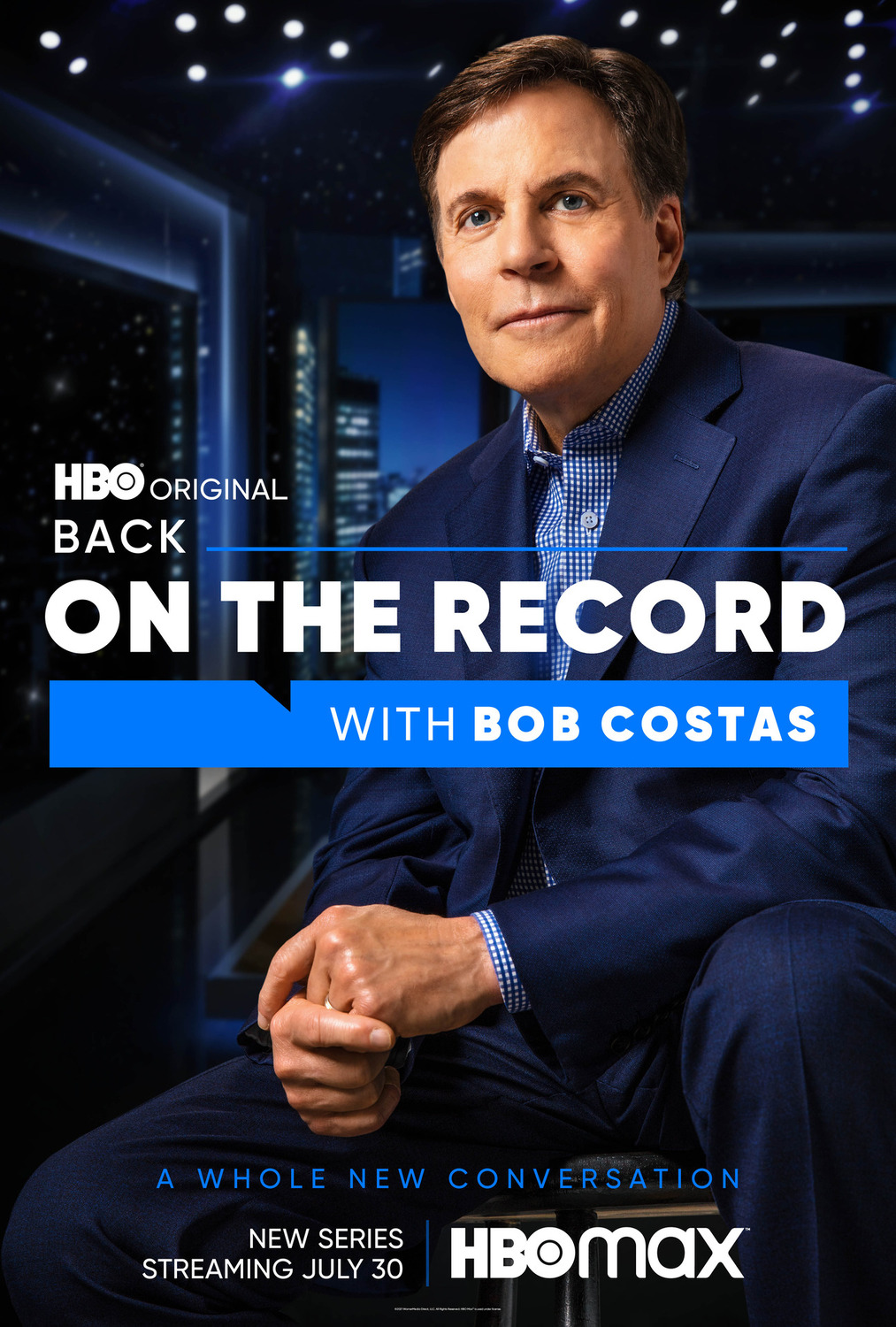 Extra Large TV Poster Image for Back on the Record with Bob Costas 