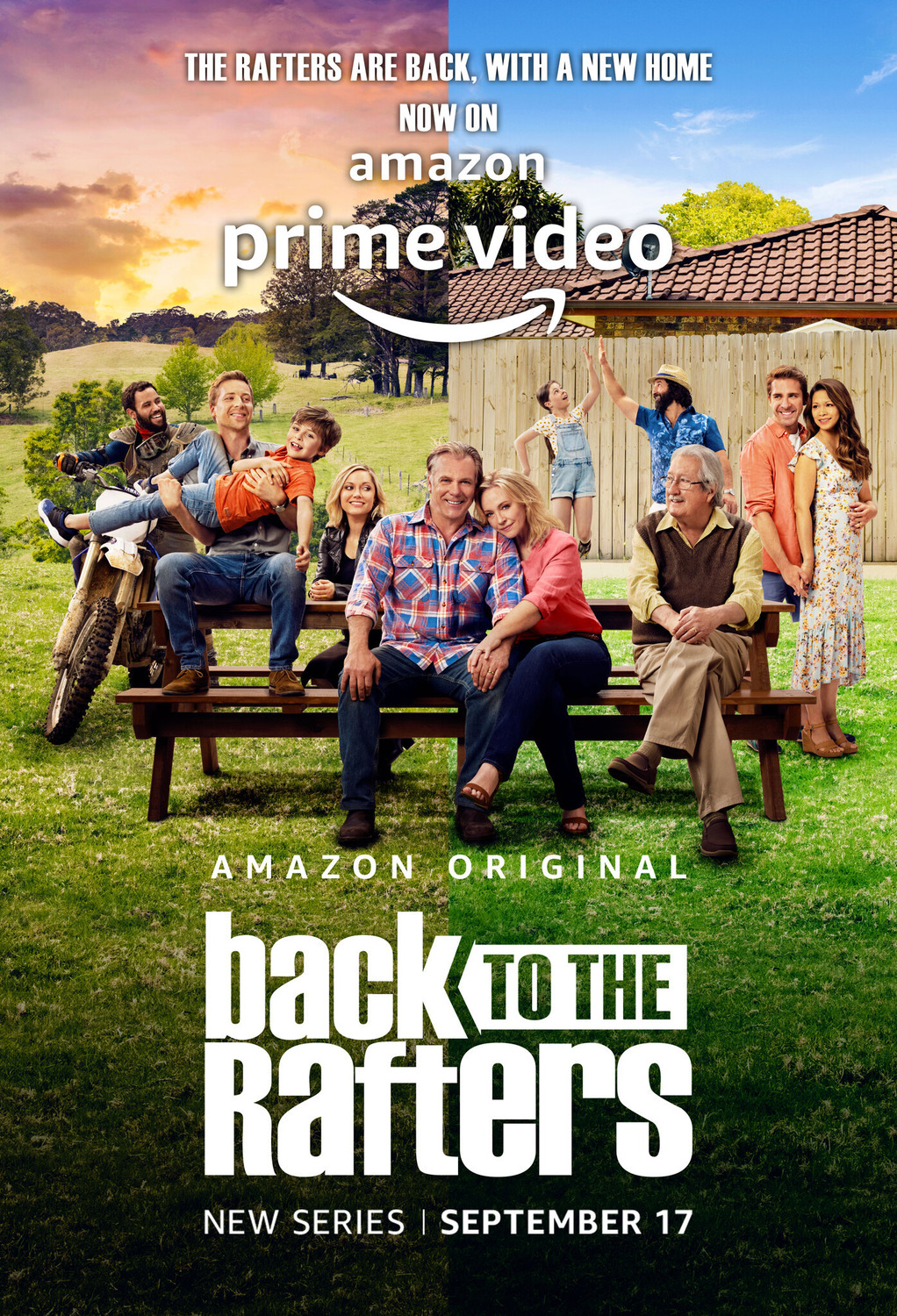 Extra Large TV Poster Image for Back to the Rafters 