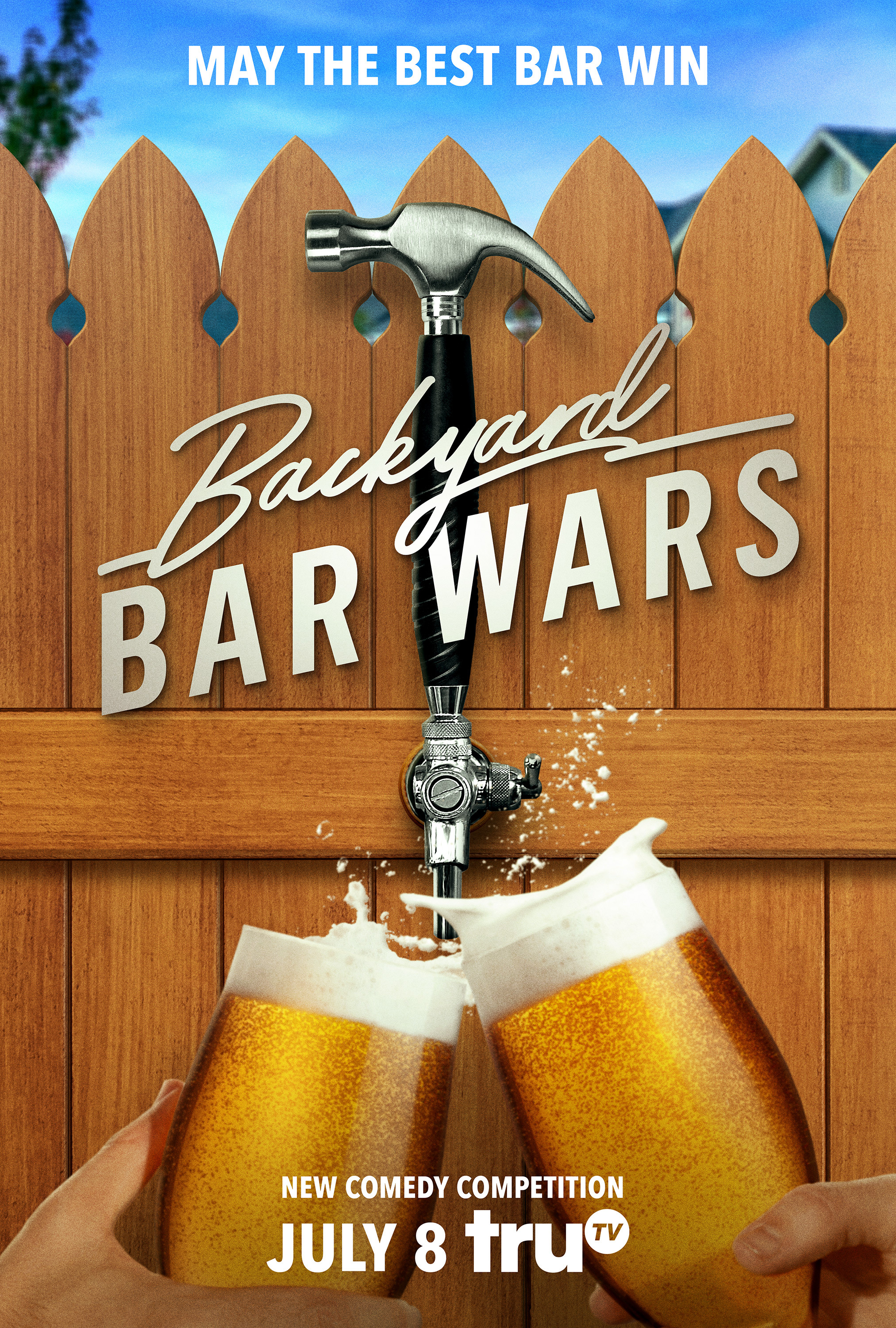 Mega Sized TV Poster Image for Backyard Bar Wars 