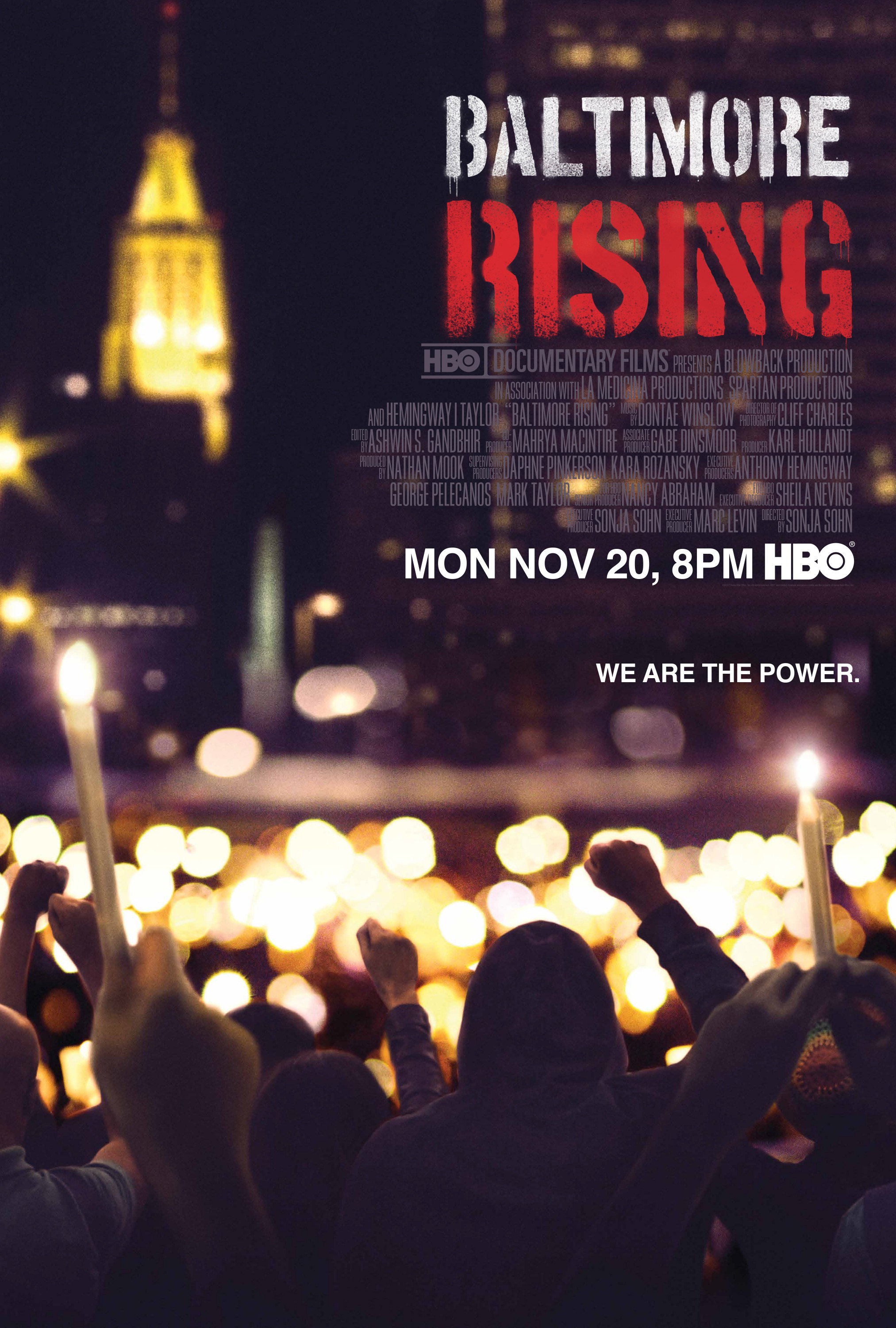 Mega Sized TV Poster Image for Baltimore Rising 
