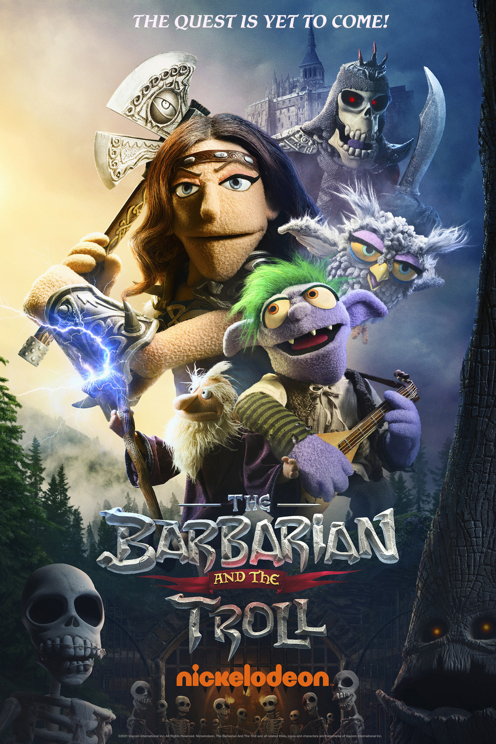 Extra Large TV Poster Image for The Barbarian and the Troll 