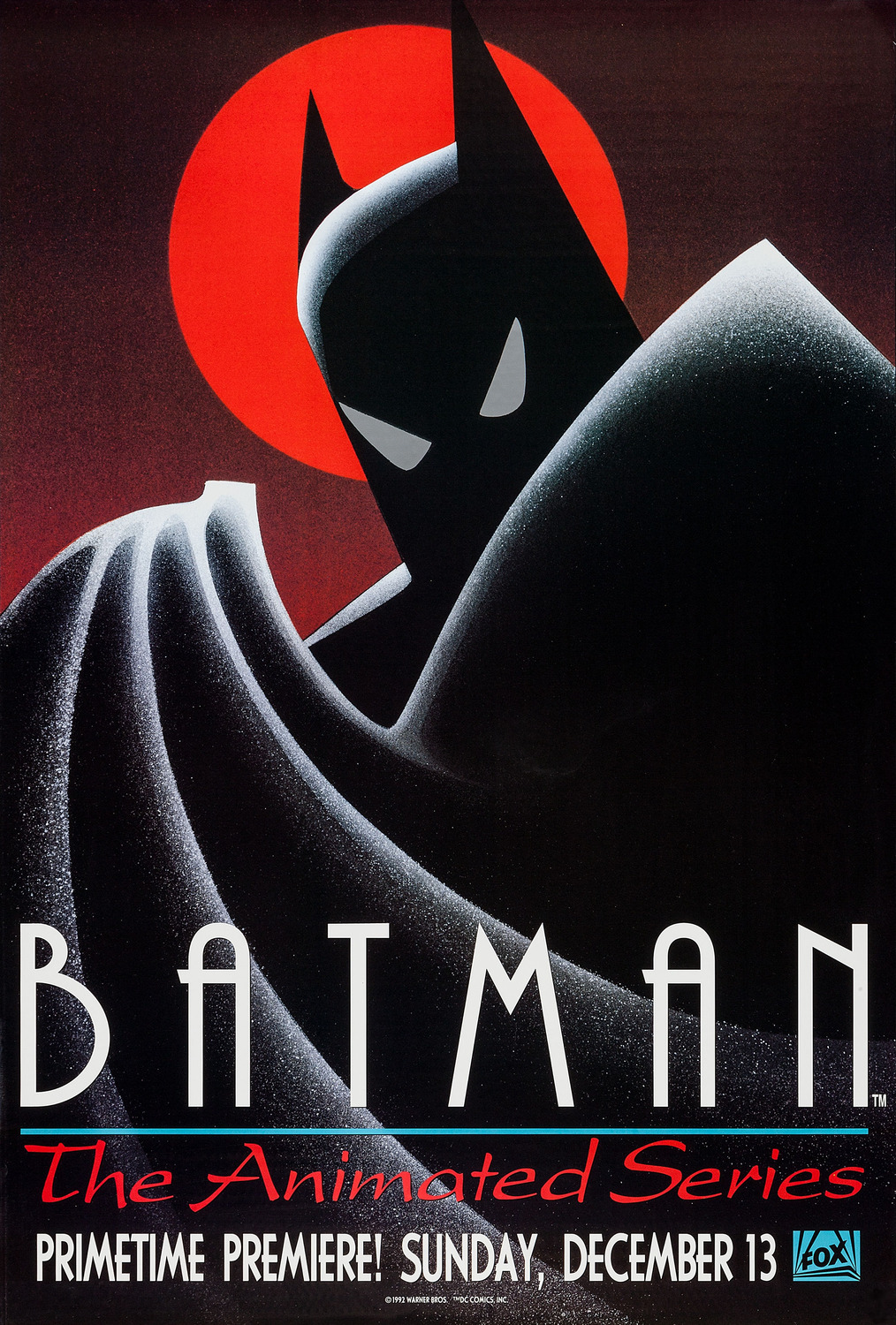 Extra Large TV Poster Image for Batman: The Animated Series 