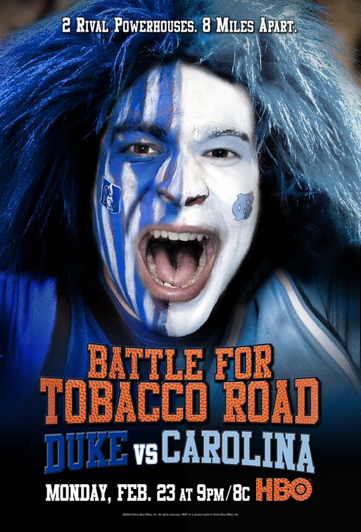 Battle for Tobacco Road: Duke vs. Carolina Movie Poster