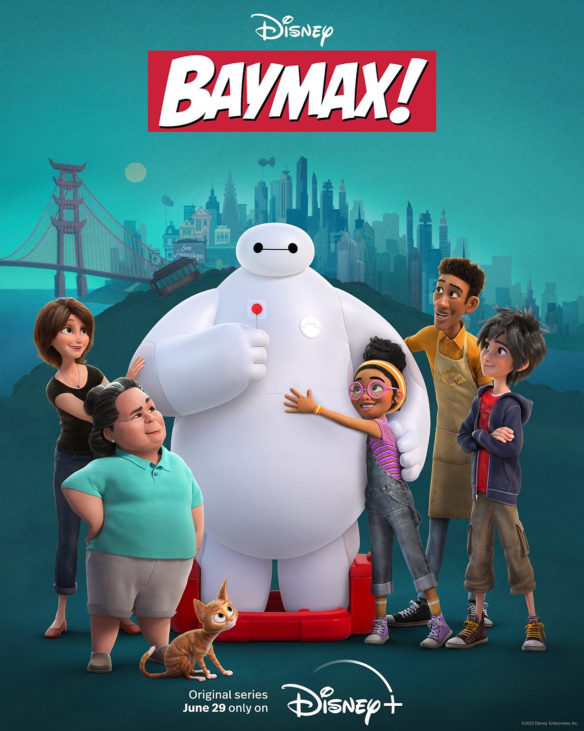 Extra Large TV Poster Image for Baymax! 