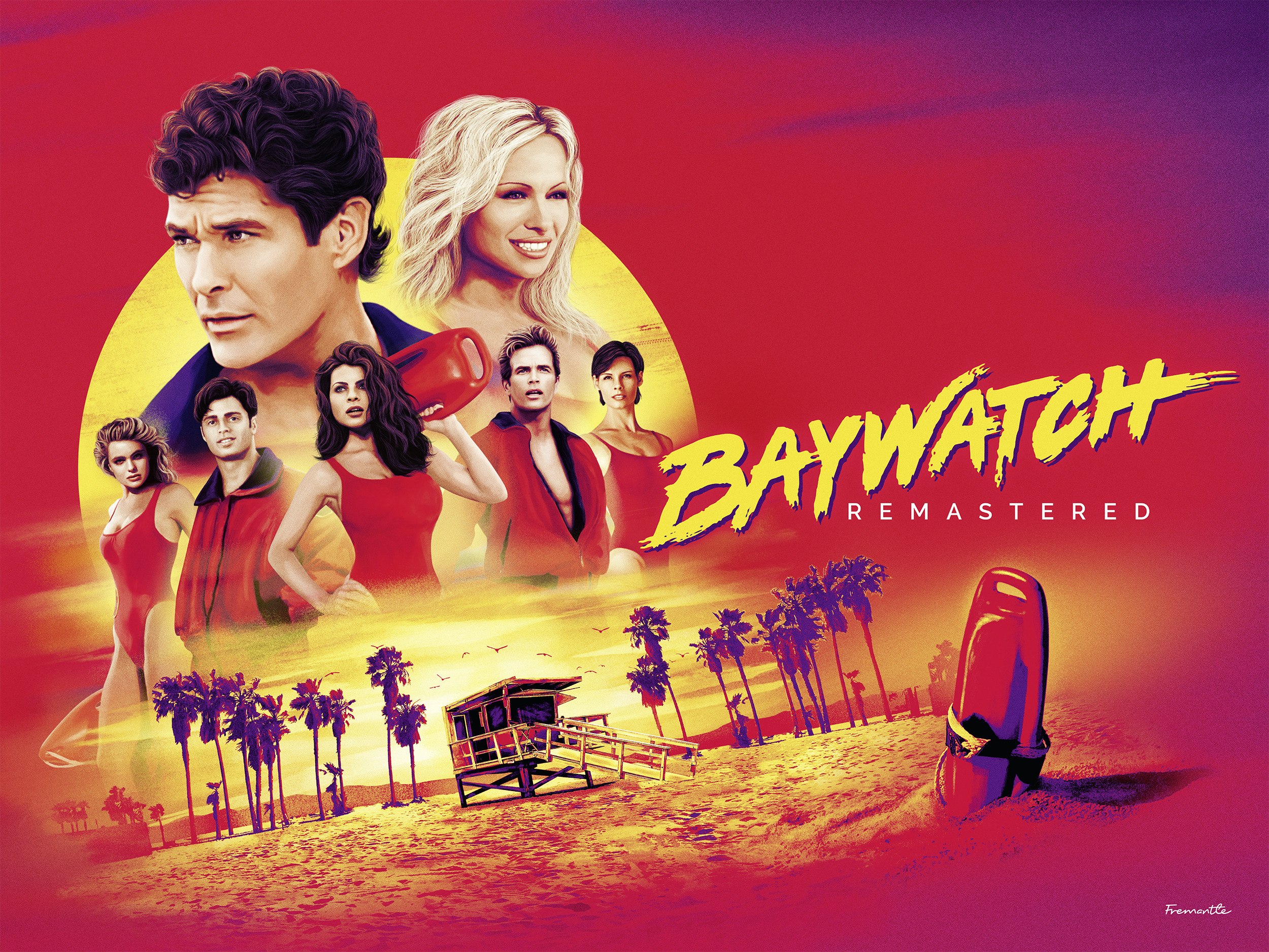 Mega Sized TV Poster Image for Baywatch 