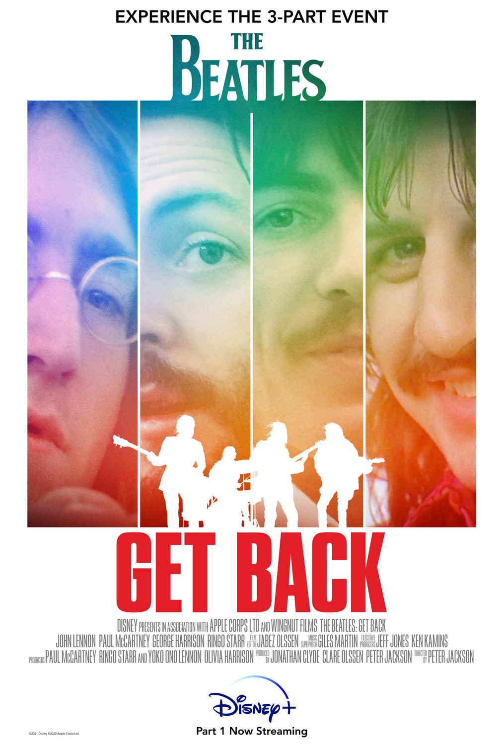 Extra Large TV Poster Image for The Beatles: Get Back (#4 of 4)