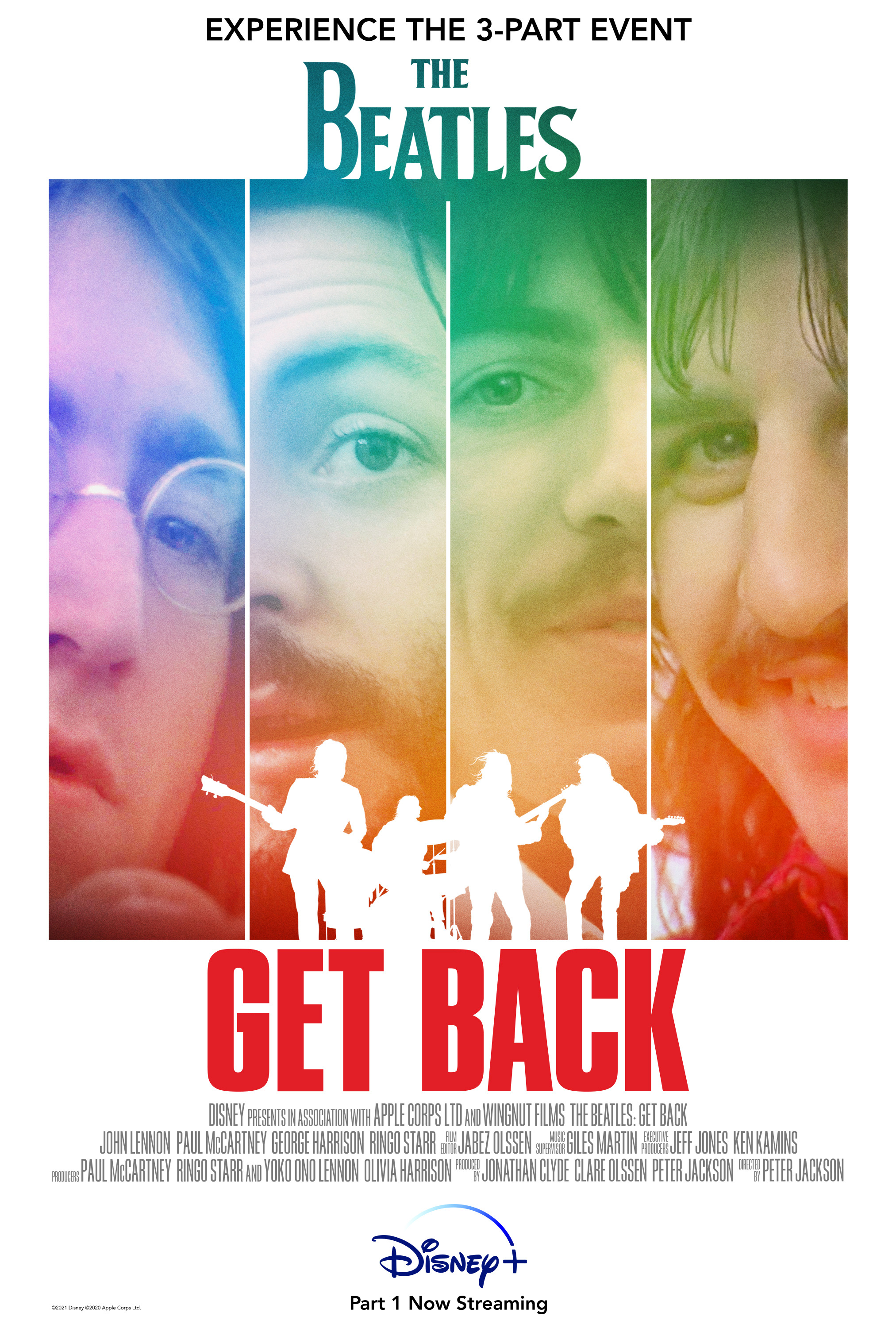 Mega Sized TV Poster Image for The Beatles: Get Back (#4 of 4)