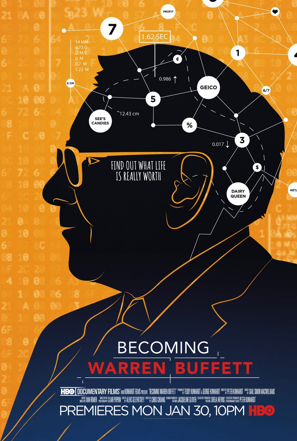 Extra Large TV Poster Image for Becoming Warren Buffett 