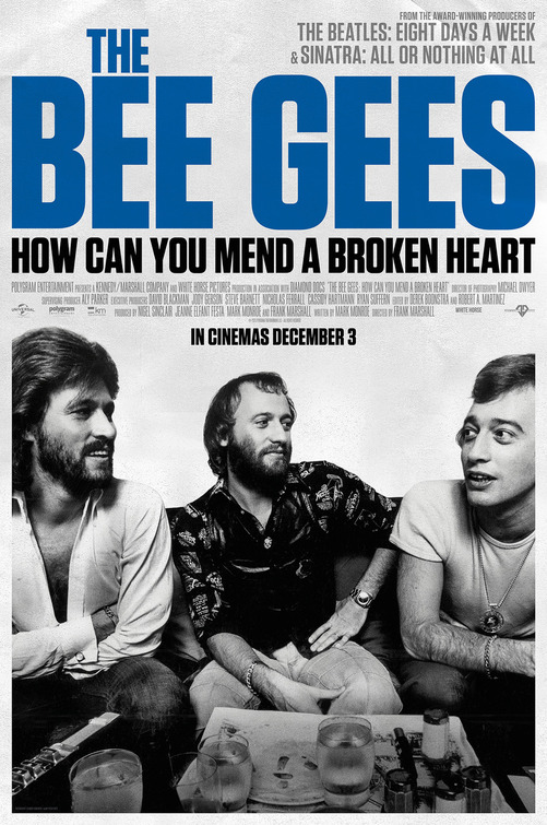 The Bee Gees: How Can You Mend a Broken Heart Movie Poster