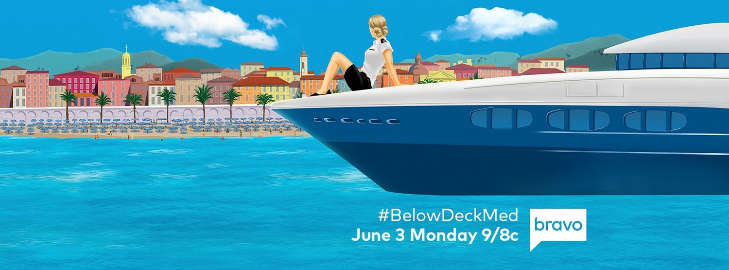 Extra Large TV Poster Image for Below Deck Mediterranean  (#2 of 3)