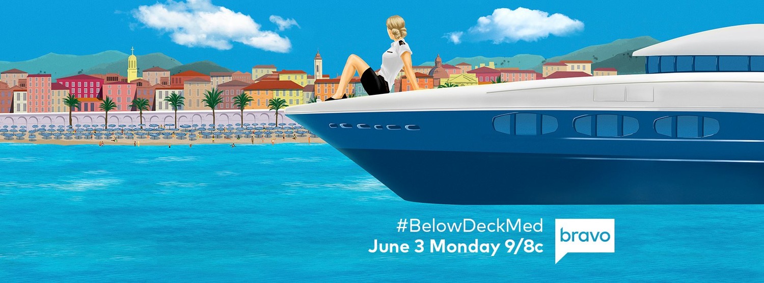 Extra Large TV Poster Image for Below Deck Mediterranean  (#2 of 4)