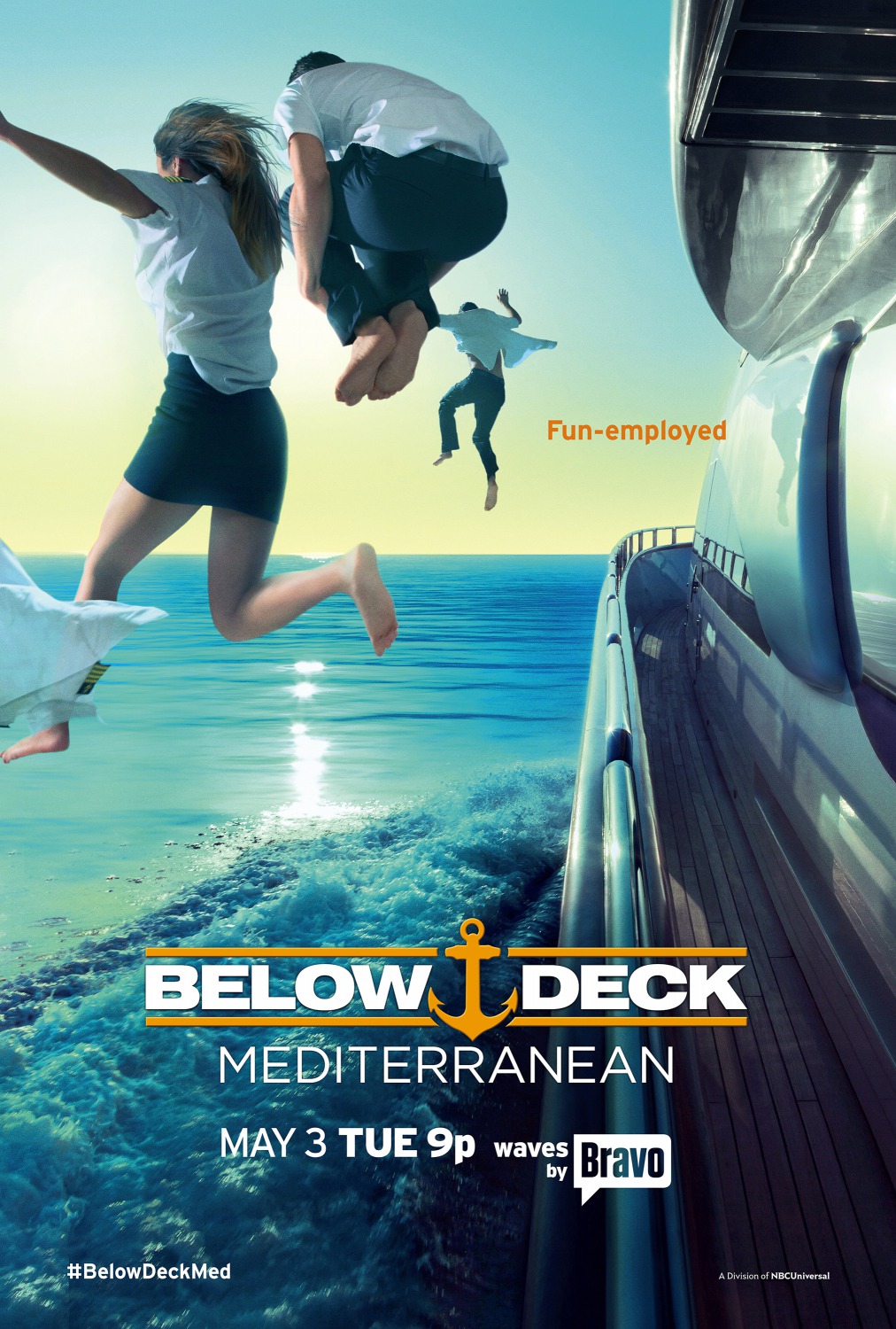 Extra Large TV Poster Image for Below Deck Mediterranean  (#1 of 4)