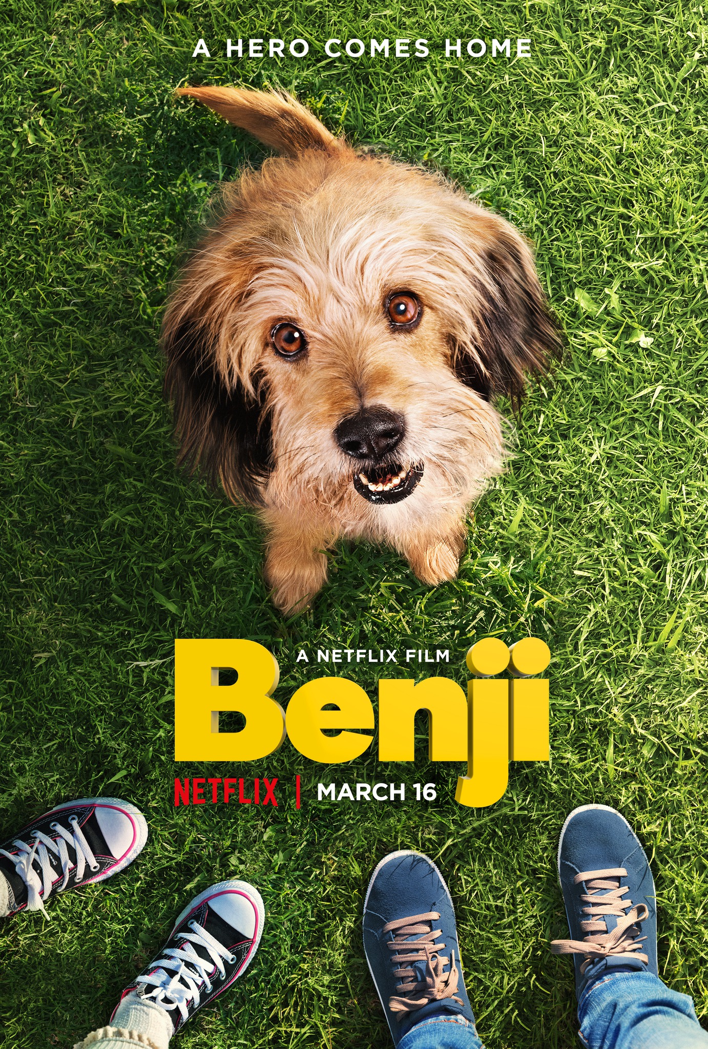 Mega Sized TV Poster Image for Benji 