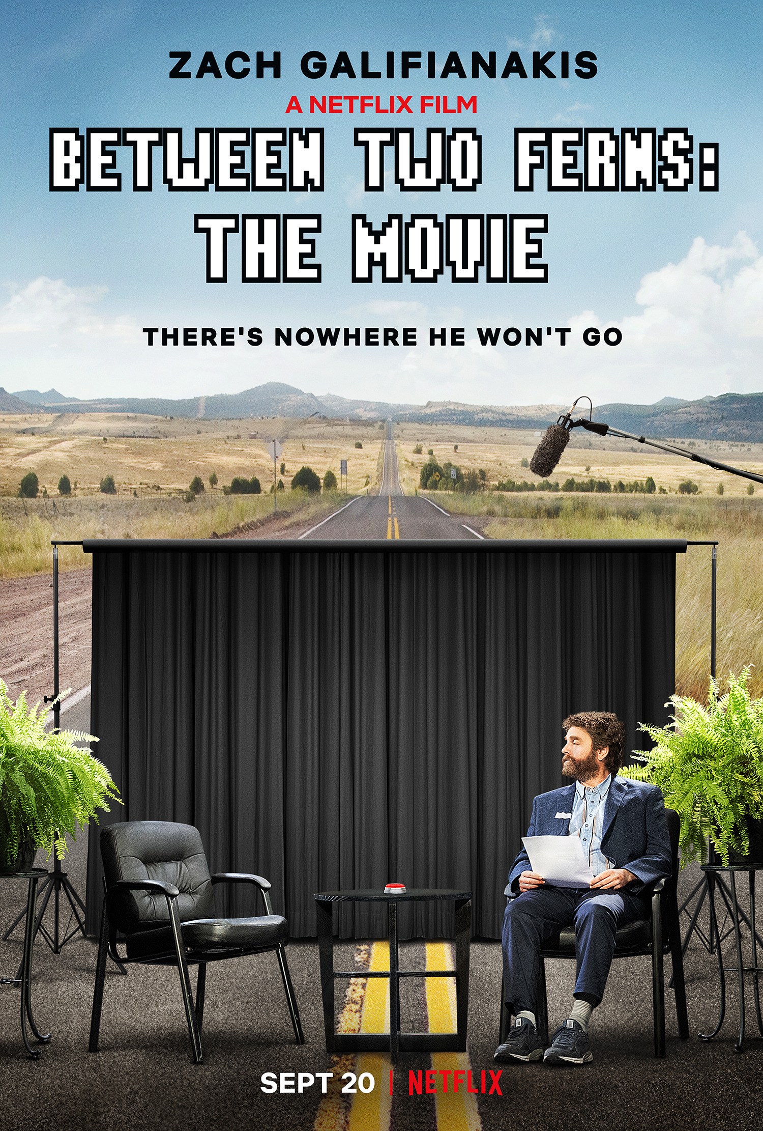 Mega Sized Movie Poster Image for Between Two Ferns: The Movie (#1 of 2)