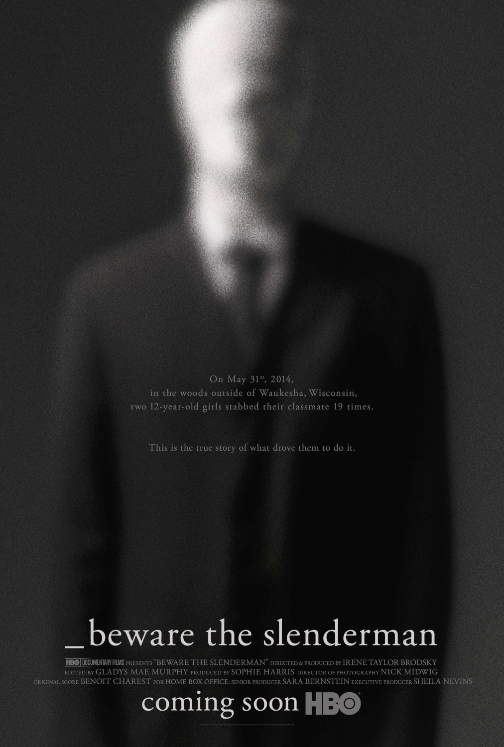 Extra Large TV Poster Image for Beware the Slenderman 