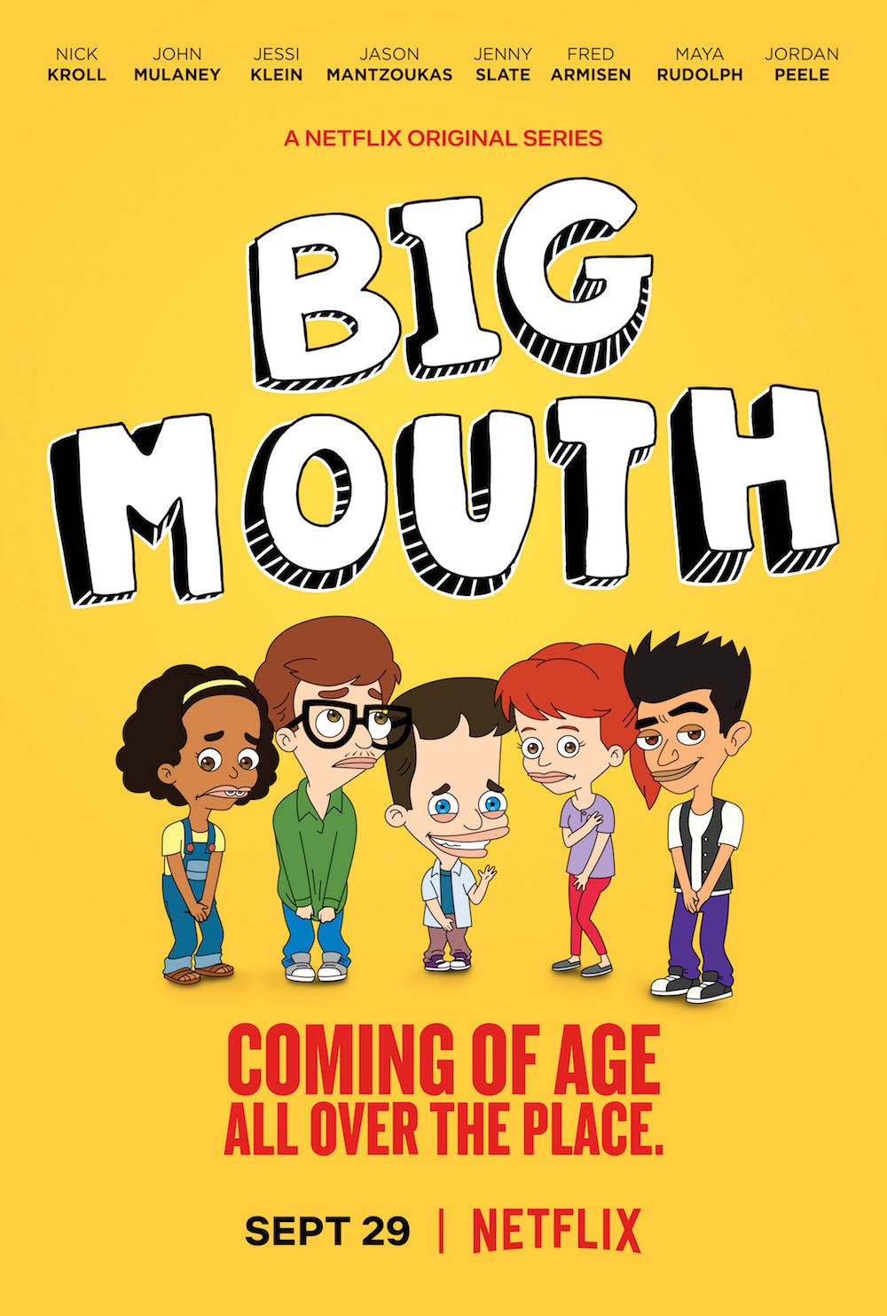 Extra Large TV Poster Image for Big Mouth (#1 of 19)