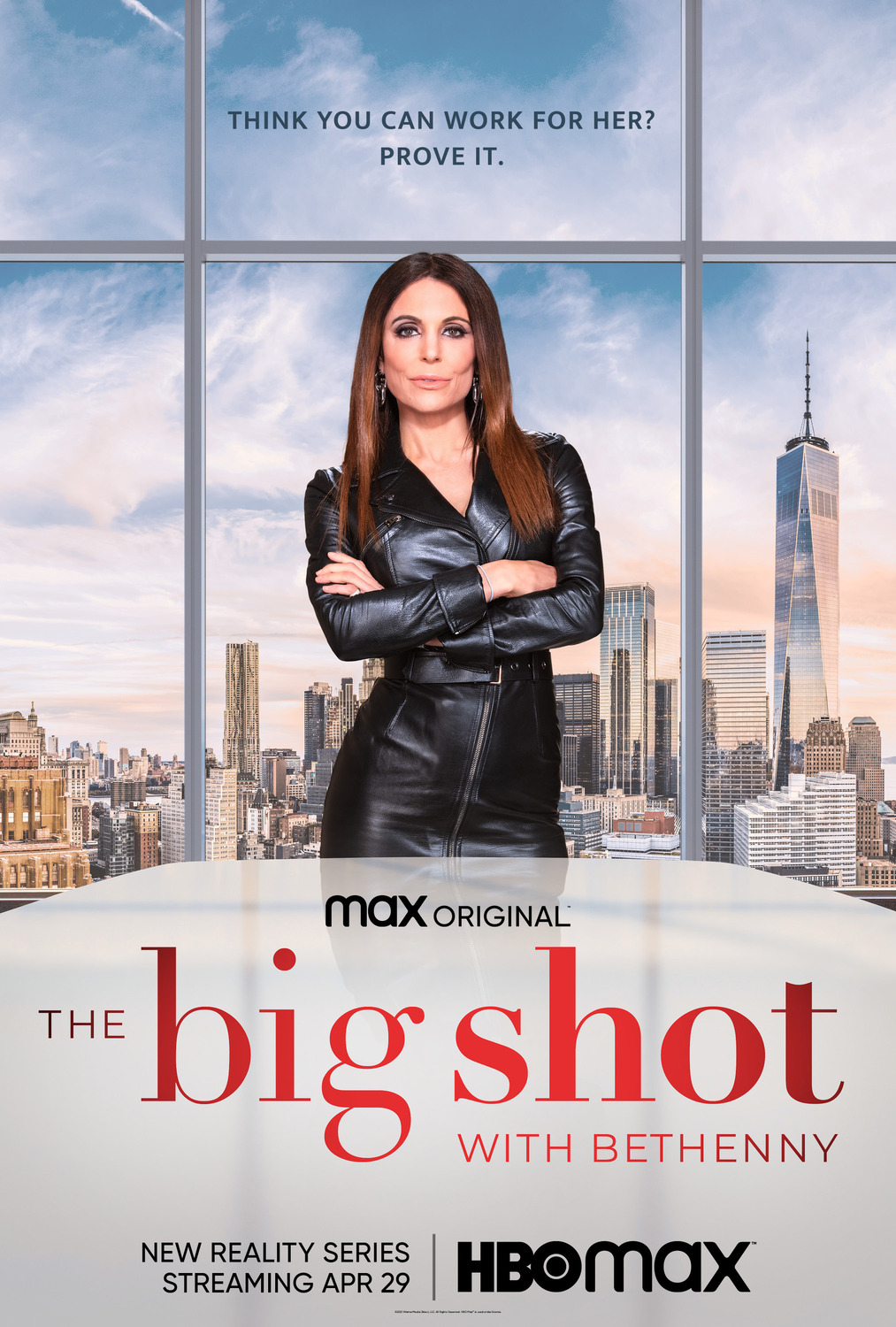 Extra Large TV Poster Image for The Big Shot with Bethenny 