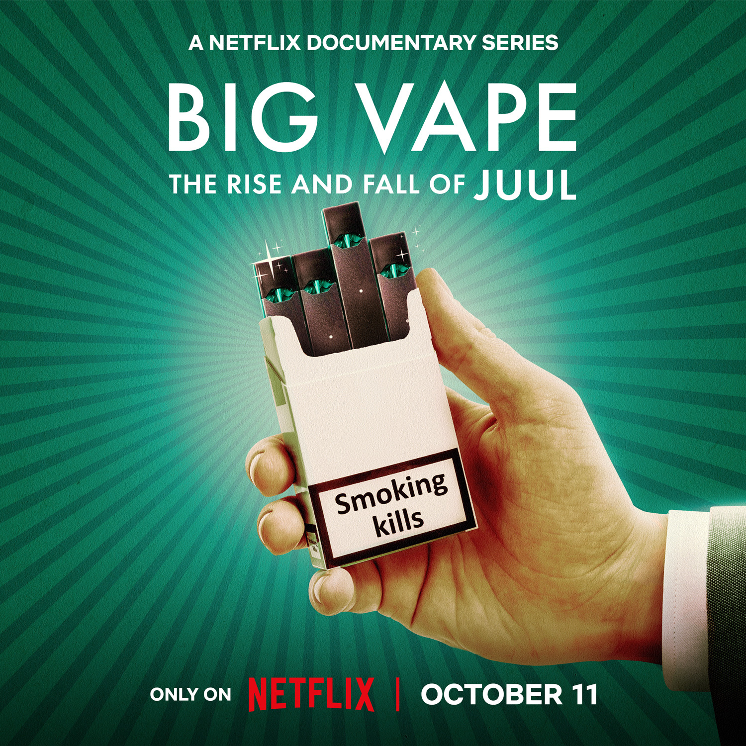 Extra Large TV Poster Image for Big Vape: The Rise and Fall of Juul 