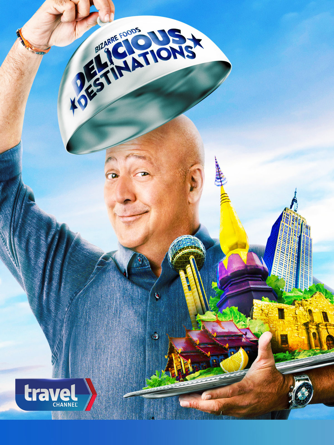 Extra Large TV Poster Image for Bizarre Foods: Delicious Destinations (#2 of 5)