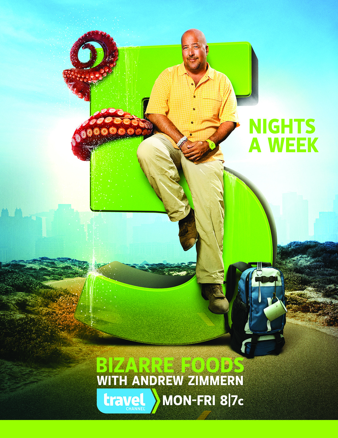 Extra Large TV Poster Image for Bizarre Foods with Andrew Zimmern (#4 of 10)
