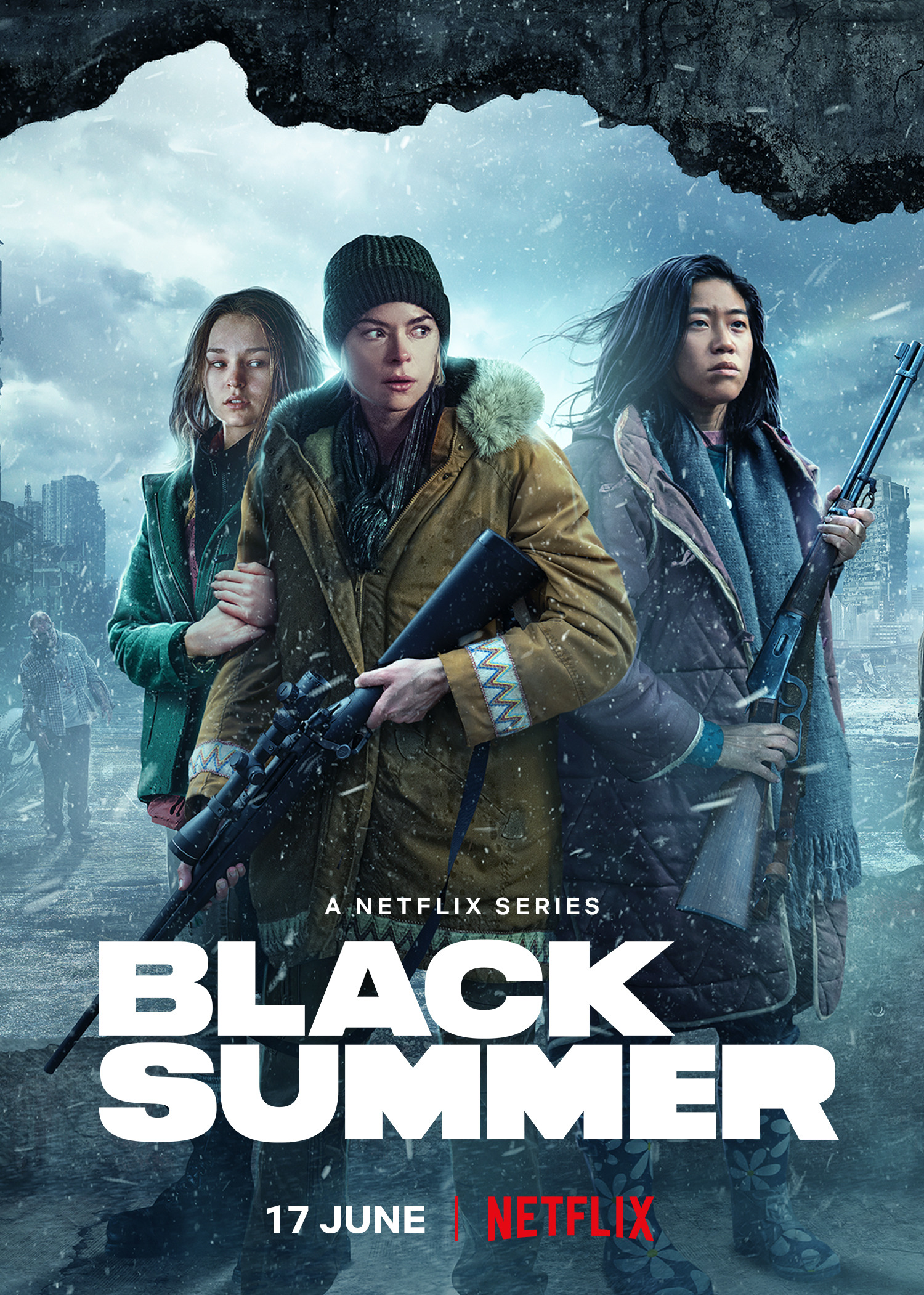 Mega Sized TV Poster Image for Black Summer 