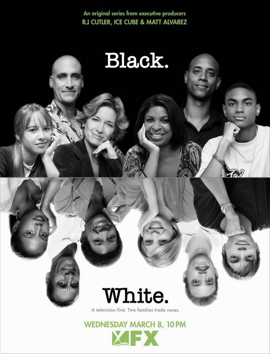 Black. White. Movie Poster