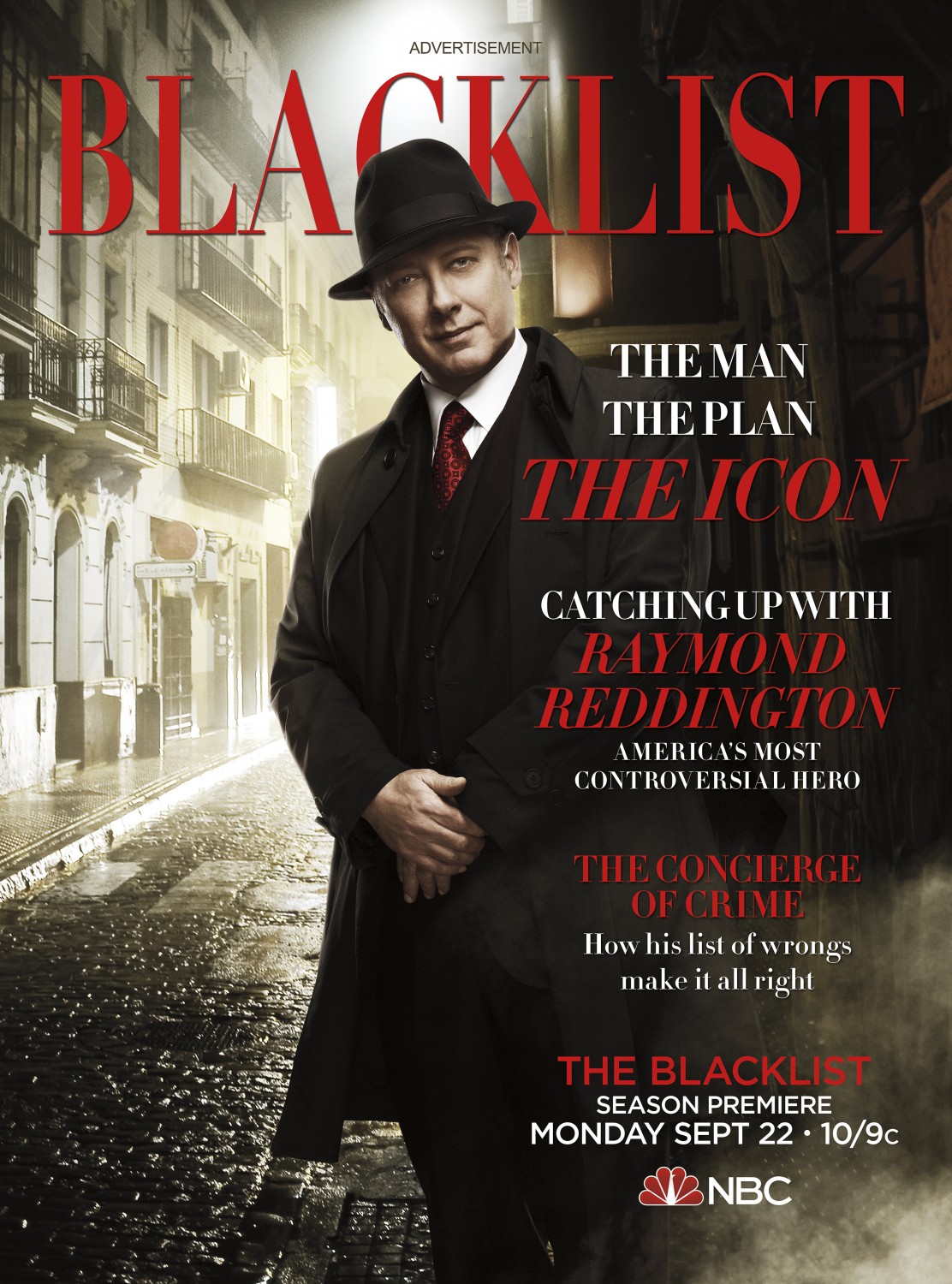 Extra Large TV Poster Image for The Blacklist (#13 of 26)