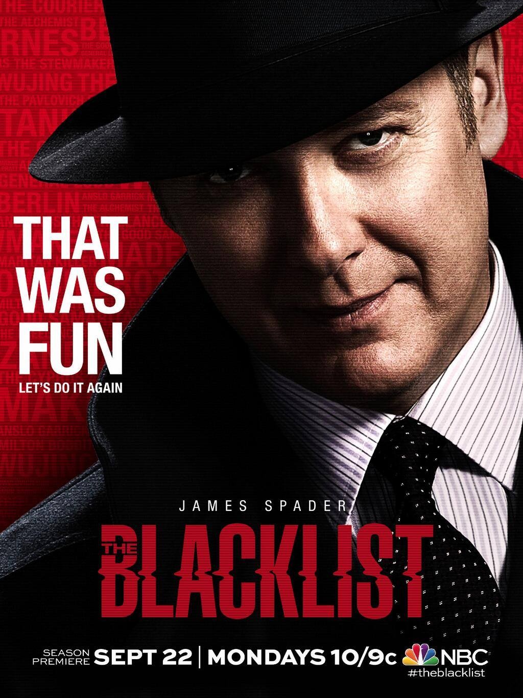 Extra Large TV Poster Image for The Blacklist (#2 of 26)