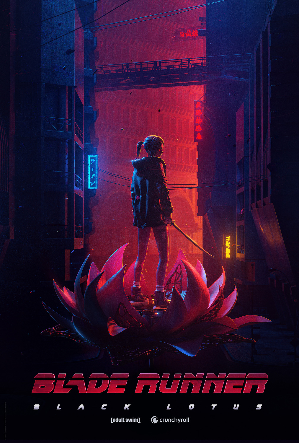 Extra Large Movie Poster Image for Blade Runner: Black Lotus (#1 of 3)