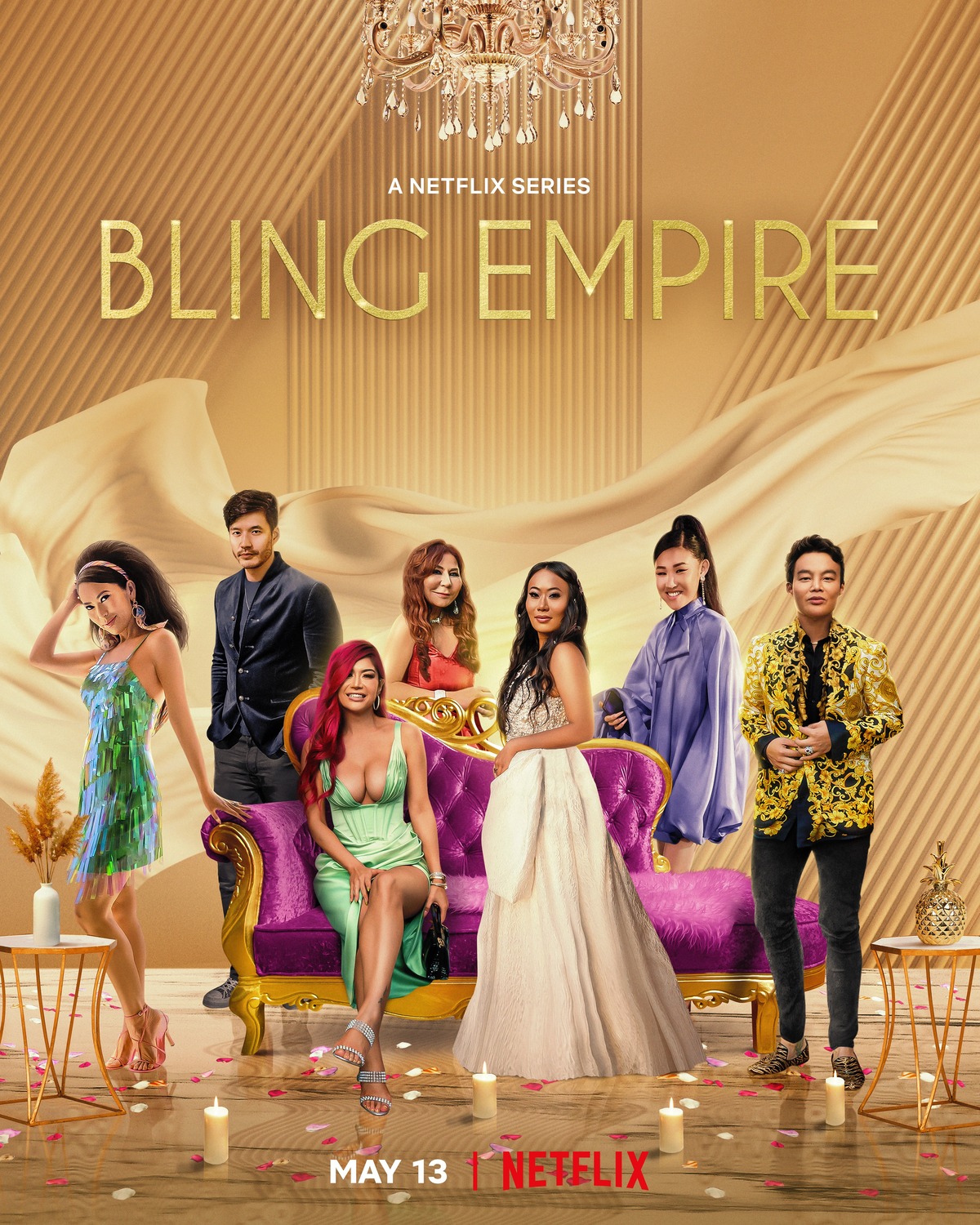 Extra Large Movie Poster Image for Bling Empire 