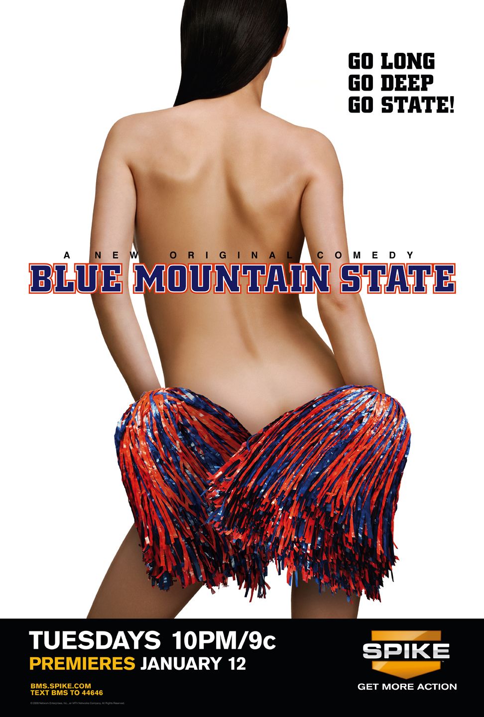 Extra Large TV Poster Image for Blue Mountain State (#1 of 2)