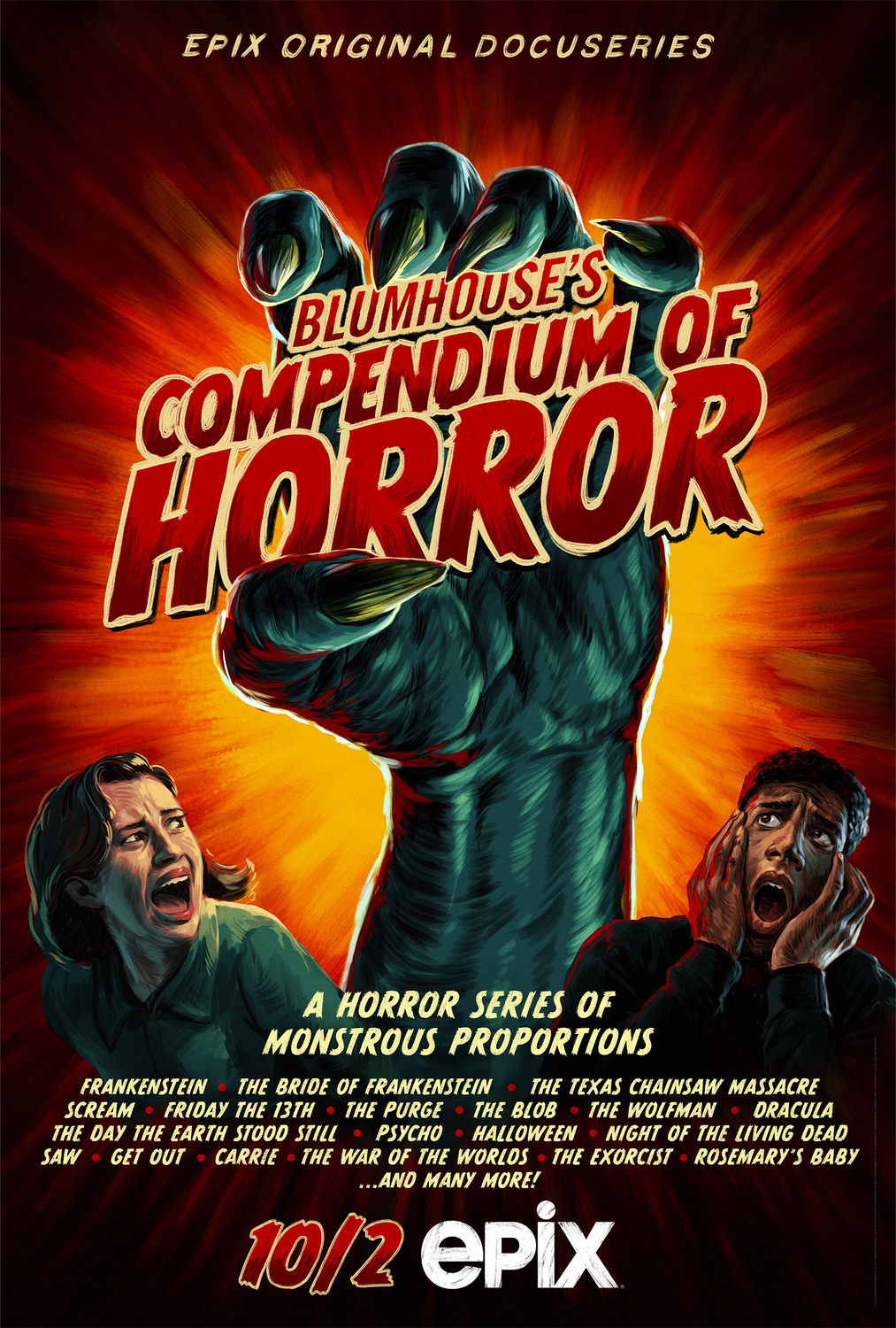Extra Large TV Poster Image for Blumhouse's Compendium of Horror 