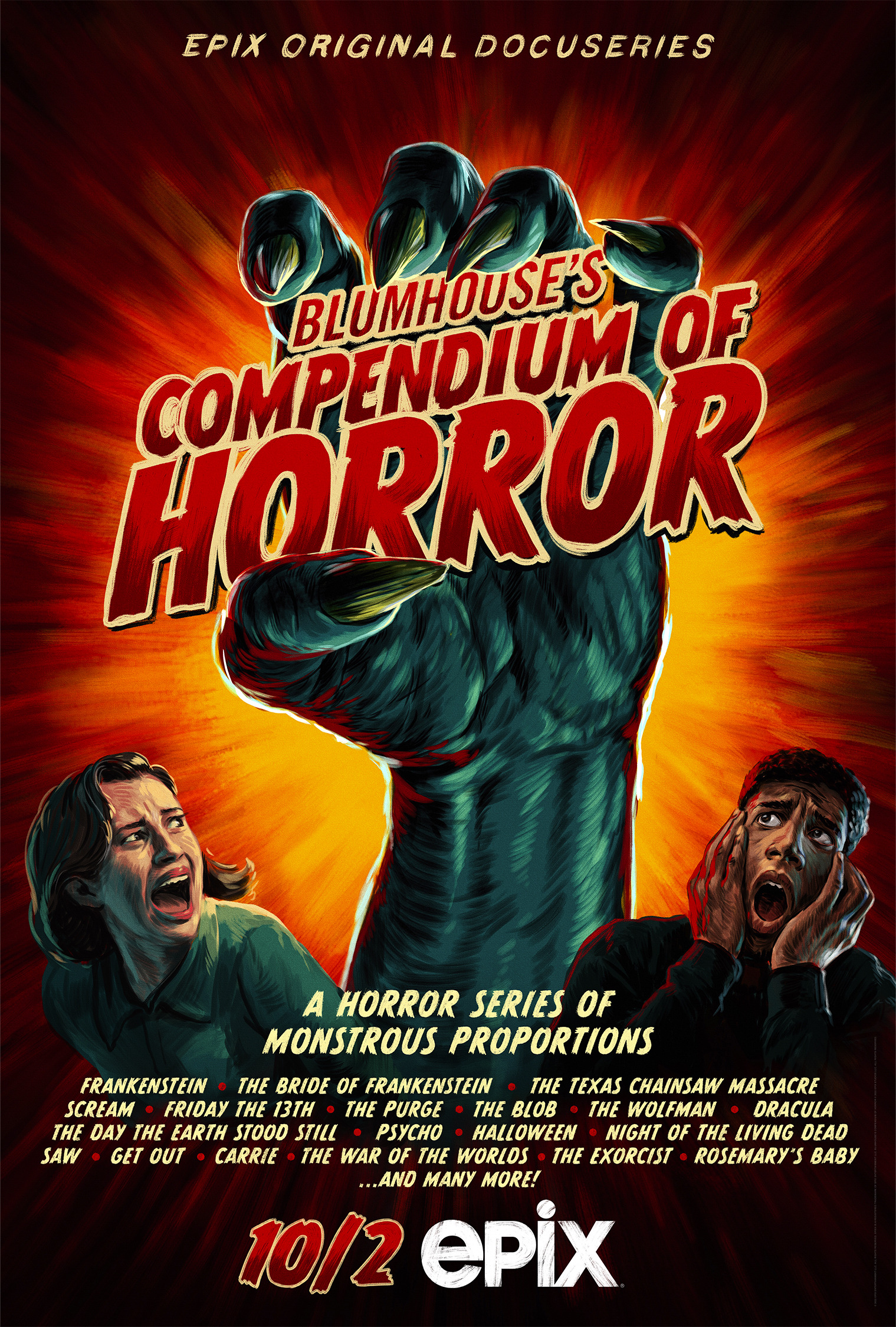 Mega Sized TV Poster Image for Blumhouse's Compendium of Horror 