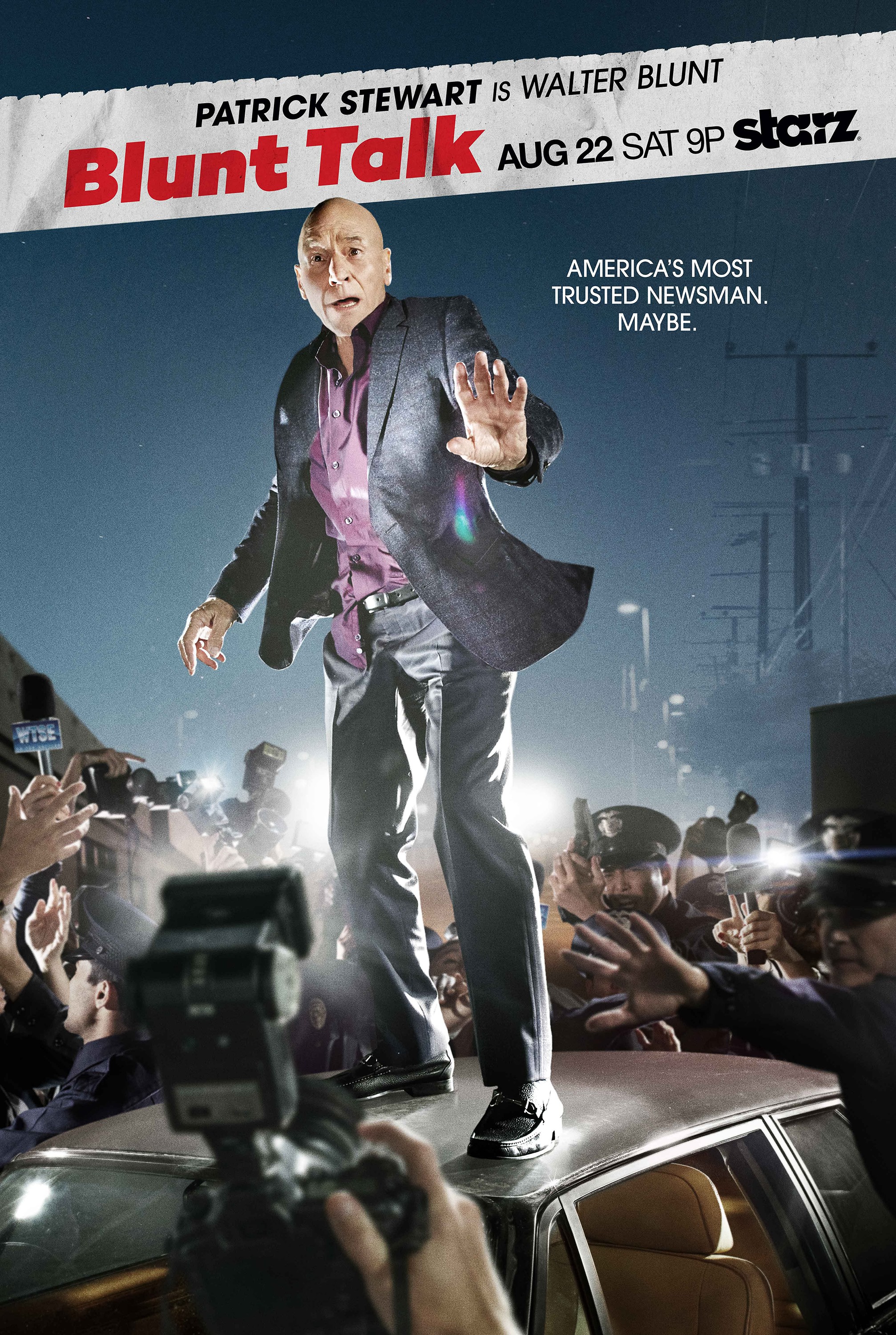 Mega Sized TV Poster Image for Blunt Talk (#1 of 2)