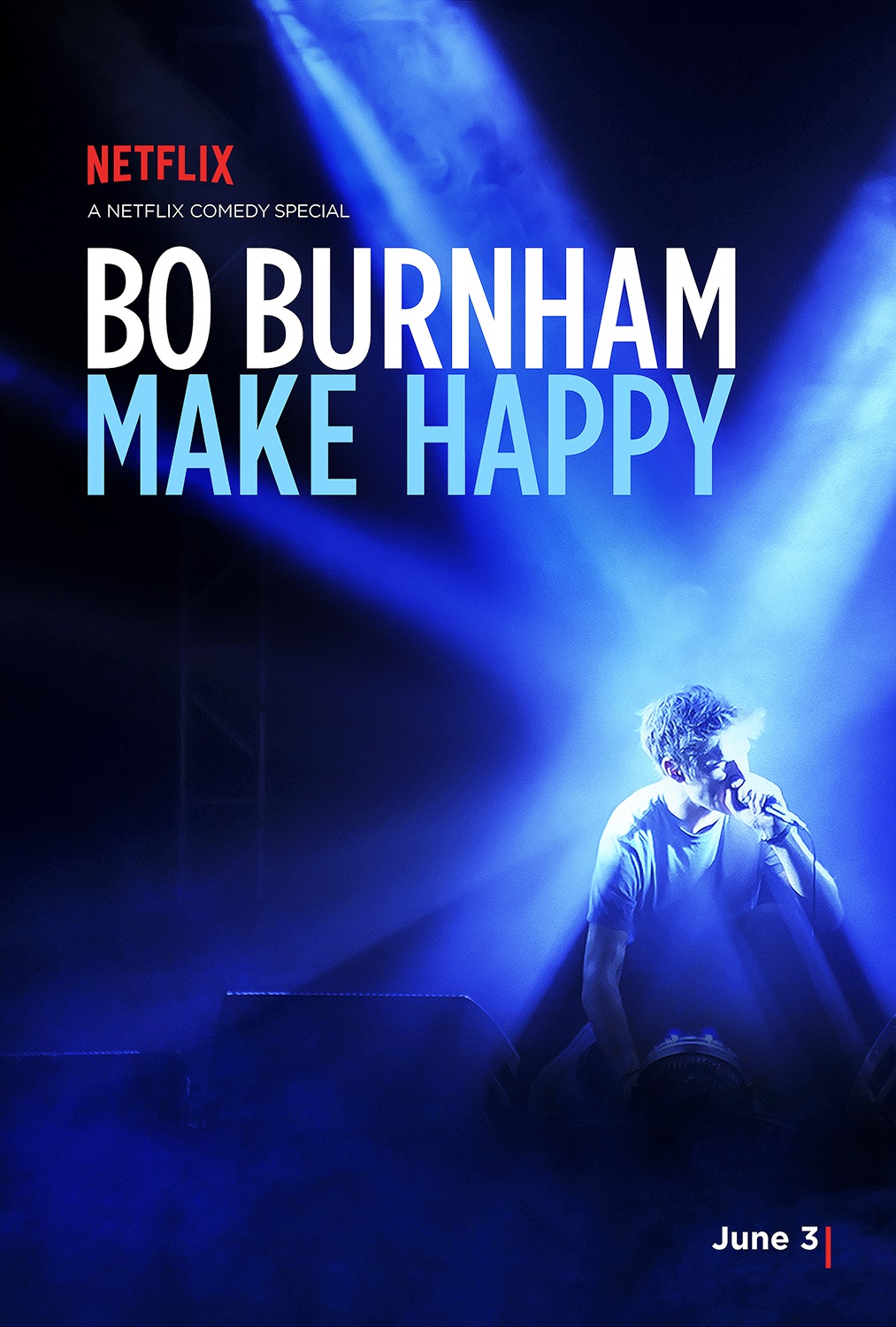Extra Large TV Poster Image for Bo Burnham: Make Happy 
