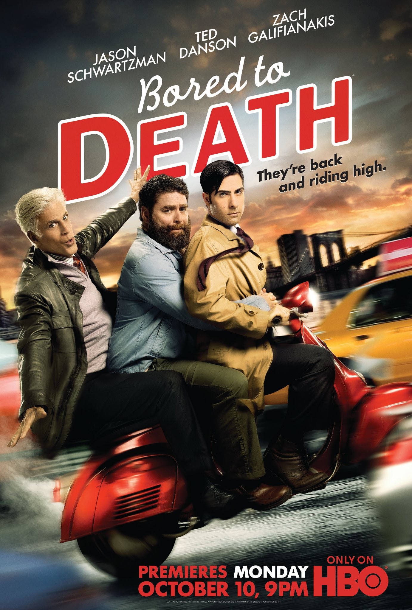 Mega Sized Movie Poster Image for Bored to Death (#6 of 9)