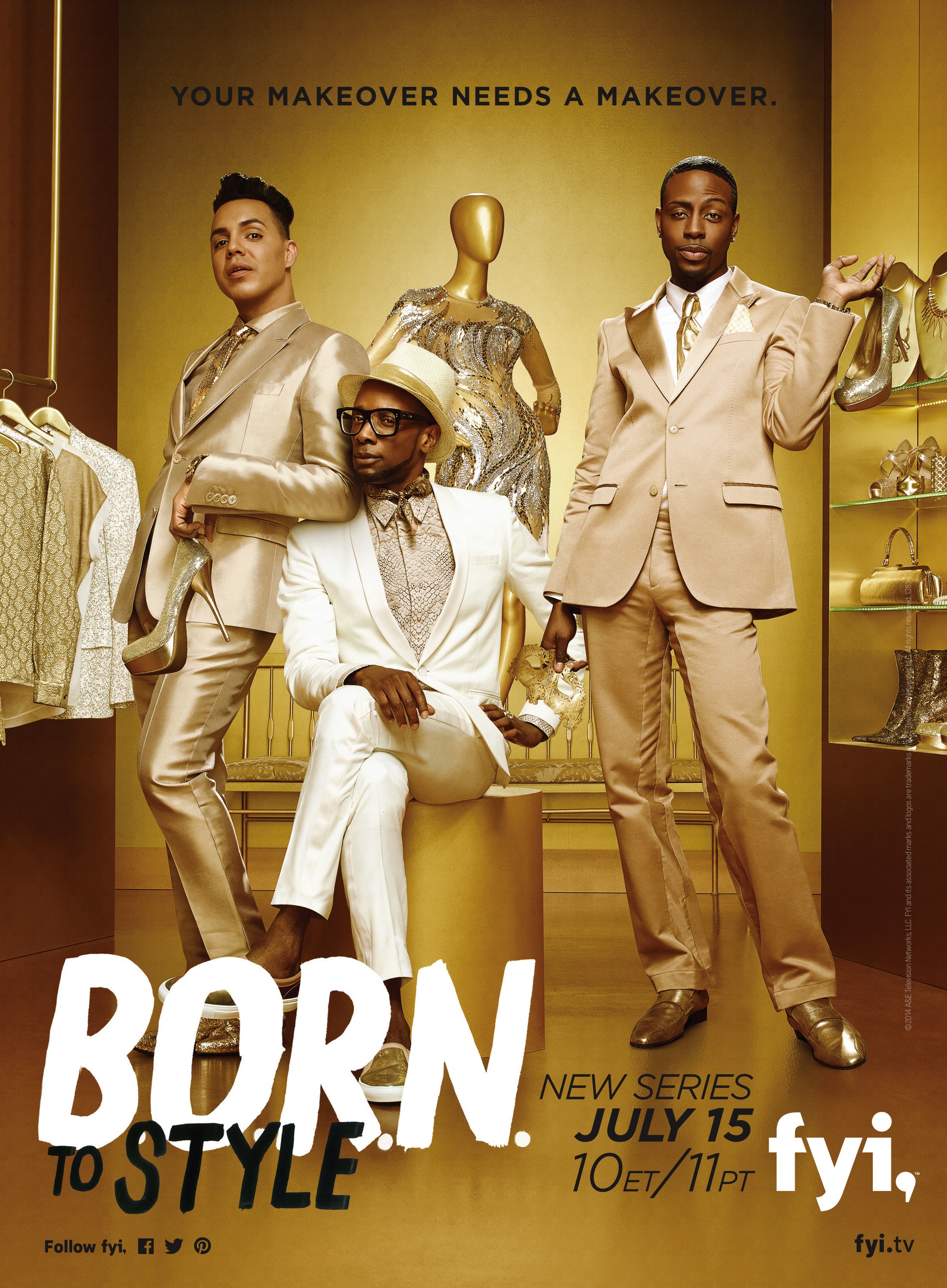 Mega Sized TV Poster Image for B.O.R.N. to Style (#2 of 2)